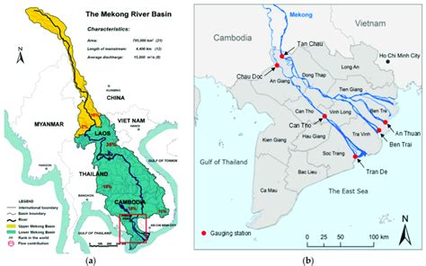 (a) Location of the Mekong Delta (Source: Mekong River Commission,... | Download Scientific Diagram