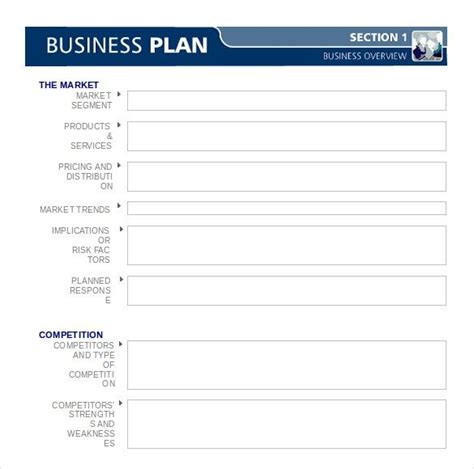 👍 Business plan word document. Free Business Plan Templates For Word, Excel, Open Office ...