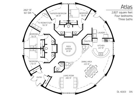 Monolithic Dome Homes Floor Plans - floorplans.click