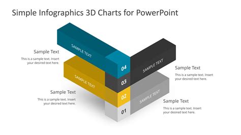 Simple Infographics 3D Charts for PowerPoint - SlideModel