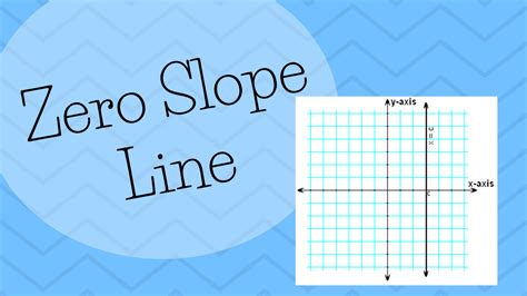 Zero Slope Line: Equation And Examples - Science Trends