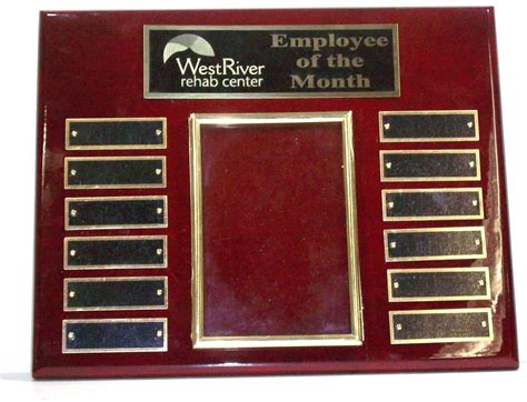 Champion Awards & Promotions - Employee of the Month Perpetual Plaque