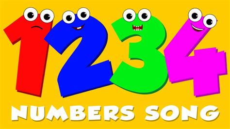 Numbers Song | The 1234 song| Number Counting Song For Kids - YouTube