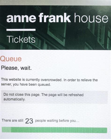 Getting Anne Frank House tickets after they’re sold out online | Singapore Travel Blog