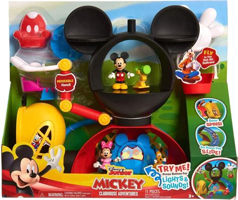 Replacement Parts for Mickey Mouse Zip Slide and Zoom Clubhouse Red Car and Mickey Mouse Figure ...