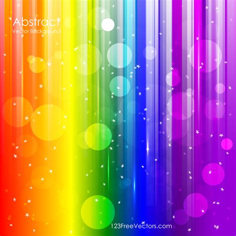 Vector Abstract Rainbow Background | Download Free Vector Art | Free-Vectors