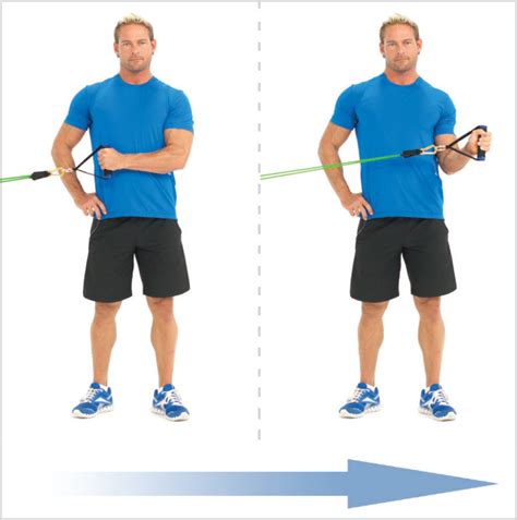 Learn To Do External Shoulder Rotation with Bands | Band workout, Rotator cuff exercises ...