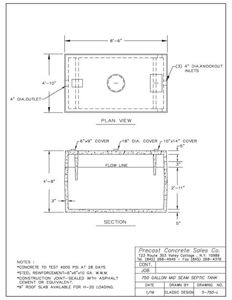 Septic Tanks - Precast Concrete Sales Company