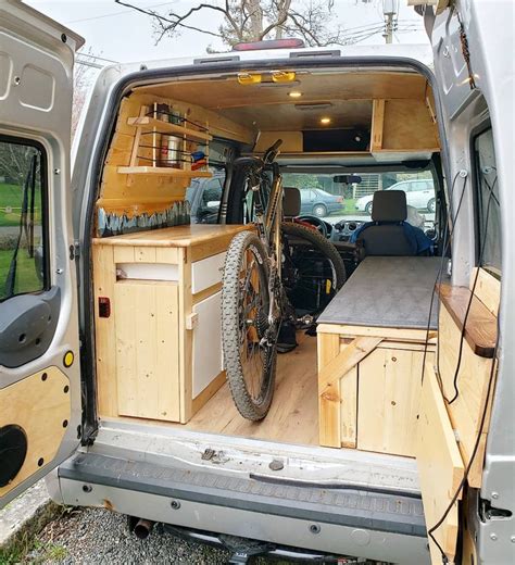 Van Ford Transit Connect Camper Conversion Plans