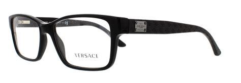 VERSACE Eyeglasses VE3198 GB1 Black 55MM 8053672219616 | eBay