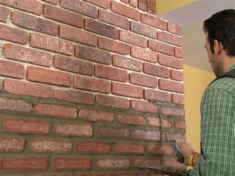 How to Install Brick Veneer on a Wall | Pared de ladrillos, Paredes interiores de ladrillo ...