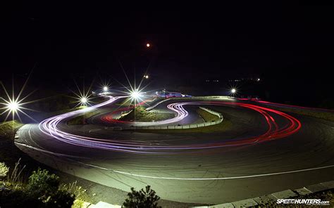 HD wallpaper: Nurburgring Race Track Timelapse Night HD, race road, cars | Wallpaper Flare