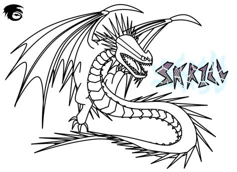 Skrill Outline and Character Template by ScaleBound on DeviantArt