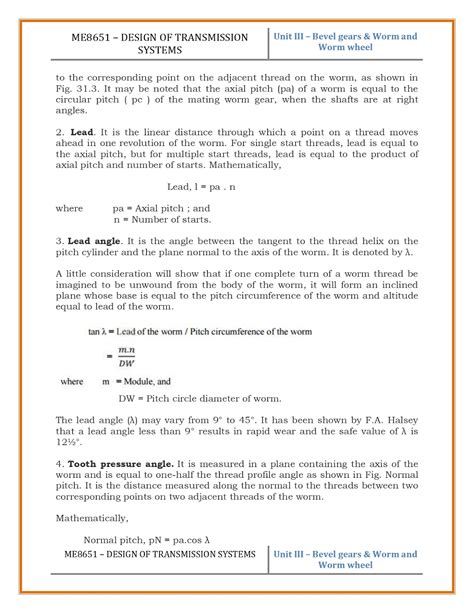 Introduction to Worm and Worm Wheel - MechBix - A Complete Mechanical Library