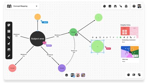 Online concept map maker for team collaboration