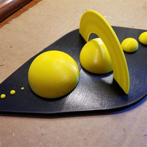 3D Printable Solar System Model by Joel Bonasera