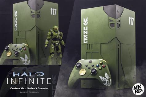 Halo Infinite 20th Anniversary custom Xbox Series X by me. : xbox