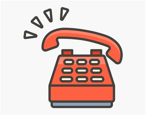 Telephone Emoji Icon Png Transparent Emoji - Telephone Png Vector Png, Png Download - kindpng