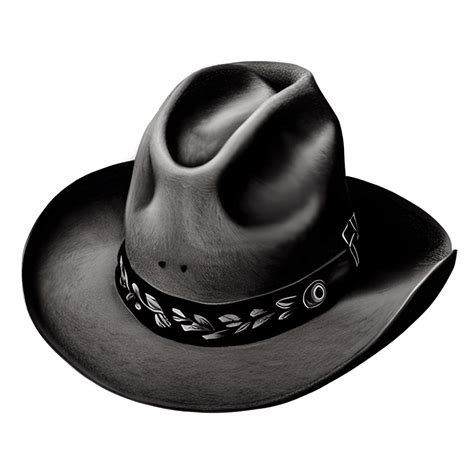 Cowboy Hat Colored Pencil Drawing · Creative Fabrica