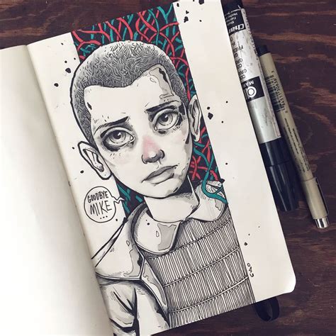 Sketchbook drawings on Behance