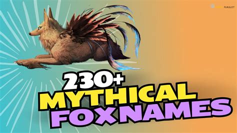 230+ Mythical Fox Names (Ideas from Legends and Tales)