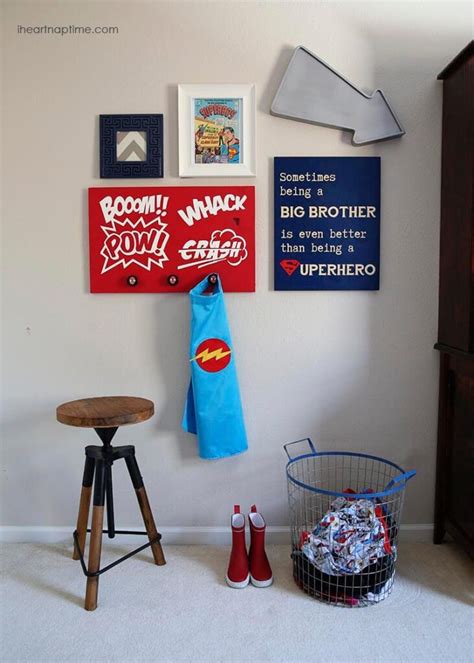 Superhero room - The Inspiration Board