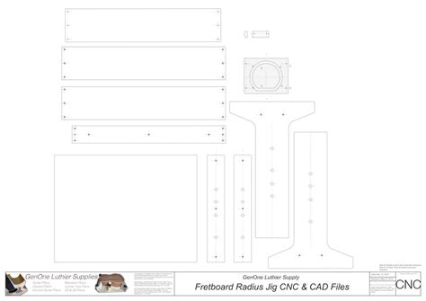 Fretboard Radius Tool - GenOne Luthier Services