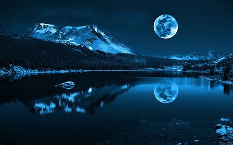 Nature Night | desktop wallpapers nature other night view | Beautiful nature, Beautiful moon ...