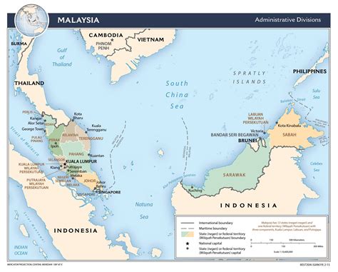 Maps of Malaysia | Detailed map of Malaysia in English | Tourist map of Malaysia | Road map of ...