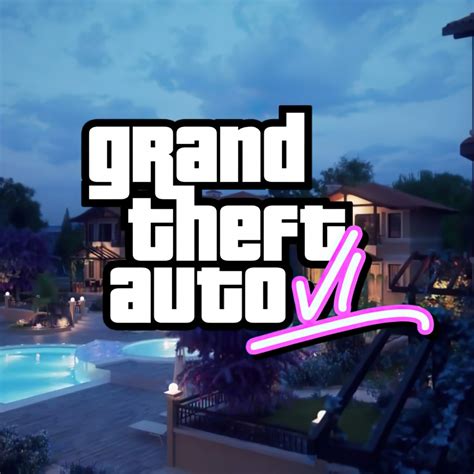 Download wallpaper: GTA 6 Poster 1024x1024