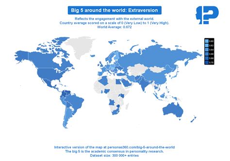 [OC] How personality differs between countries - The Big 5 around the world : r/dataisbeautiful