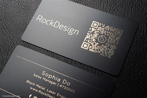 Qr Code Design Business Card