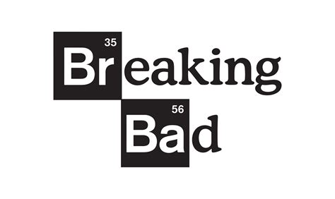 Breaking Bad Black and White Logo - LogoDix