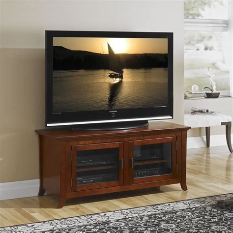 50 Inch Wide Plasma/LCD TV Stand in Walnut - PAL50