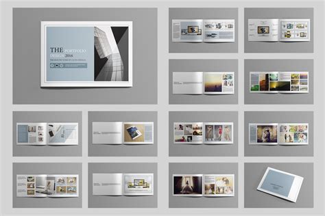 Indesign Portfolio Brochure-V419 ~ Brochure Templates on Creative Market