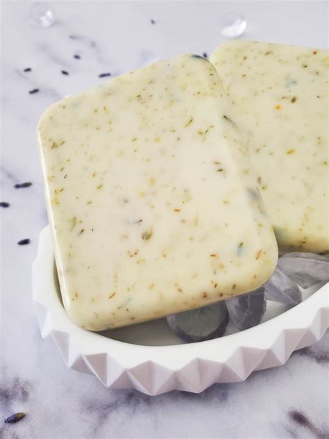 Learn How to Make Homemade Relaxing & Calming Lavender Chamomile Soap