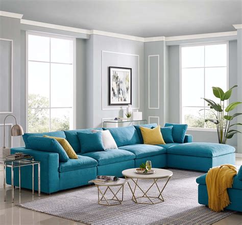 Blue Sofa Living Room Ideas - MAXIPX