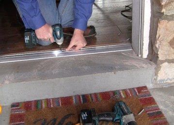 How To Install Exterior Door Threshold On Concrete Floor | Viewfloor.co