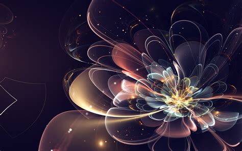 abstract, Flower, Fractal, Flowers Wallpapers HD / Desktop and Mobile Backgrounds