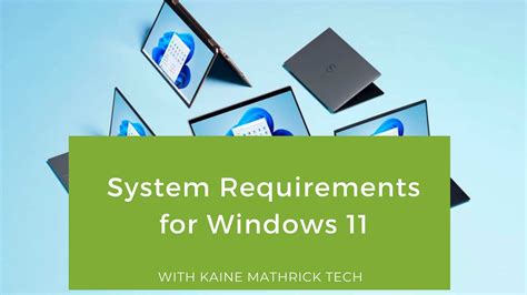 System Requirements for Windows 11 | KMT