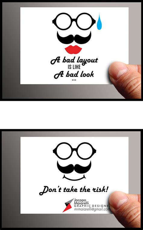 Funny business cards on Behance