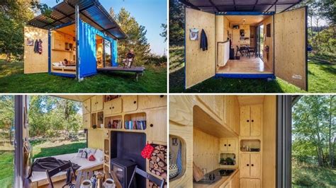 Shipping Container Tiny House Floor Plans – Two Birds Home