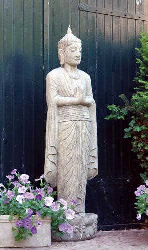 Stone Buddha Garden Statue U K | Fasci Garden