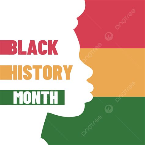 Black History Month PNG Image, Black History Month Banner Ideas, Black, History Month, Banner ...