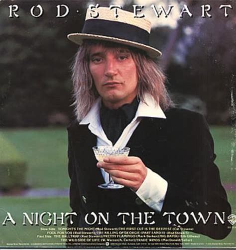 Amazon | A night on the town (1976) / Vinyl record [Vinyl-LP] | Rod Stewart | ロック | 音楽