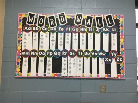 word wall ideas for 2nd grade - Yanira Sorensen