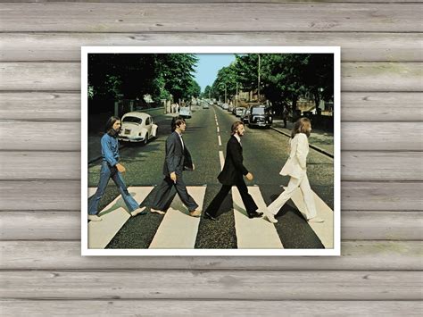 The Beatles Abbey Road poster Abbey Road poster The | Etsy