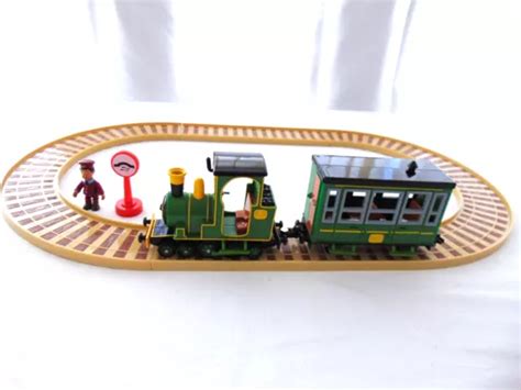 POSTMAN PAT - Ajay Figure, 6 Peice Rail Track And Greendale Rocket Train £12.99 - PicClick UK