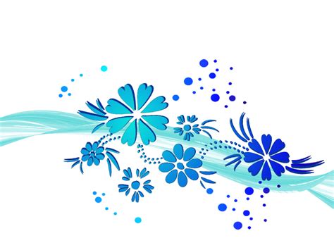 Blue Flowers Images Clipart ~ Free Blue Flower Clipart, Download Free Blue Flower Clipart Png ...