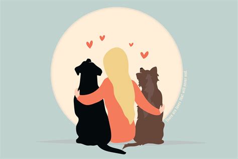 Dog Hug Vector Art, Icons, and Graphics for Free Download